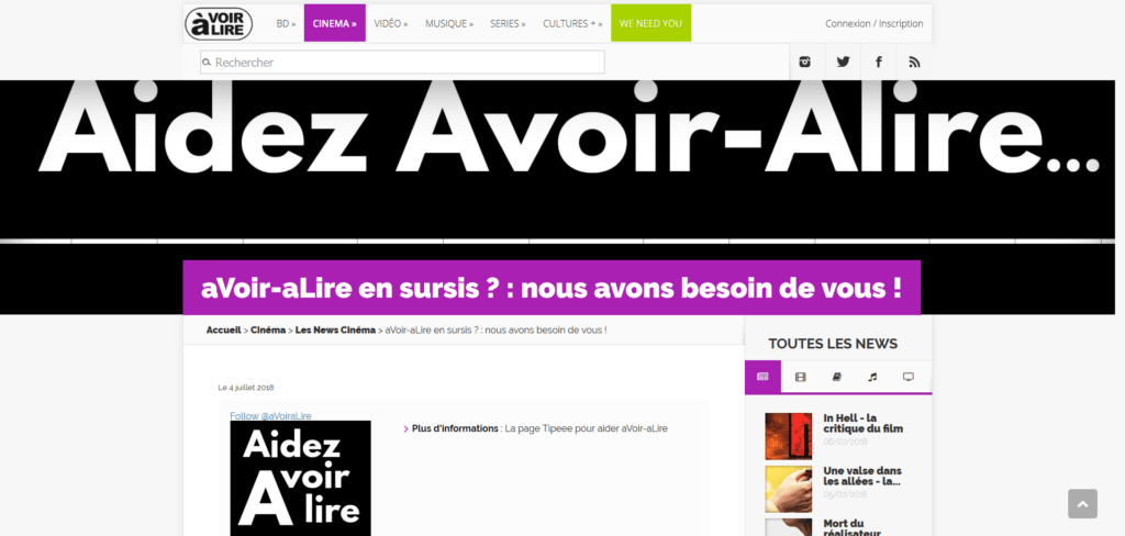 aVoir-aLire aVoir-aLire
