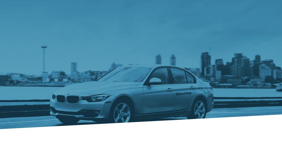 ReachNow (BMW). Capture d'écran ReachNow (BMW). Capture d'écran