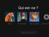Test de plusieurs profils // Source : Netflix