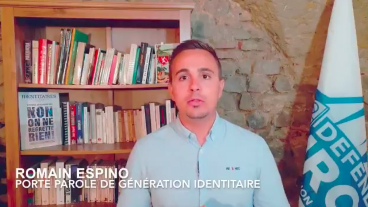 Capture de la vidéo de Romain Espino // Source : Twitter.com/RomainEspino Capture de la vidéo de Romain Espino // Source : Twitter.com/RomainEspino