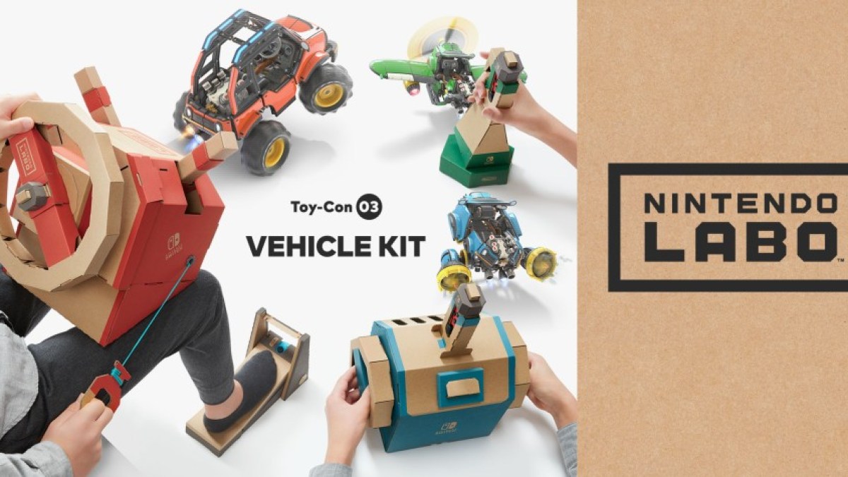 Nintendo Labo - Kit véhicules // Source : Nintendo Nintendo Labo - Kit véhicules // Source : Nintendo