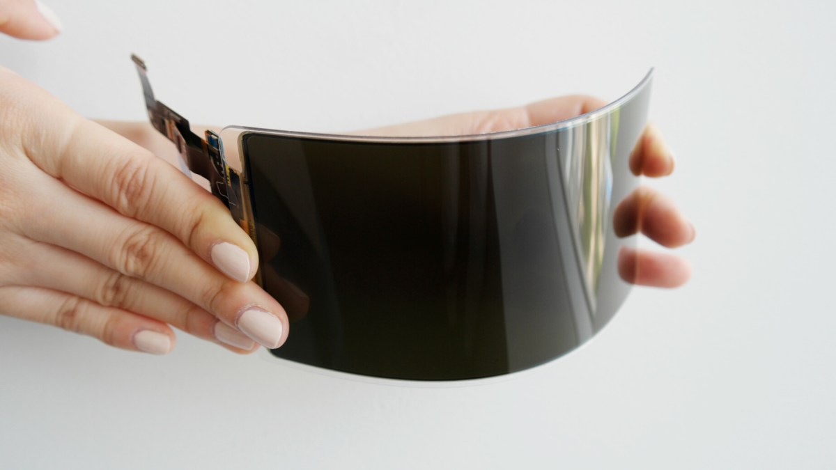 Samsung écran OLED incassable // Source : Samsung Samsung écran OLED incassable // Source : Samsung