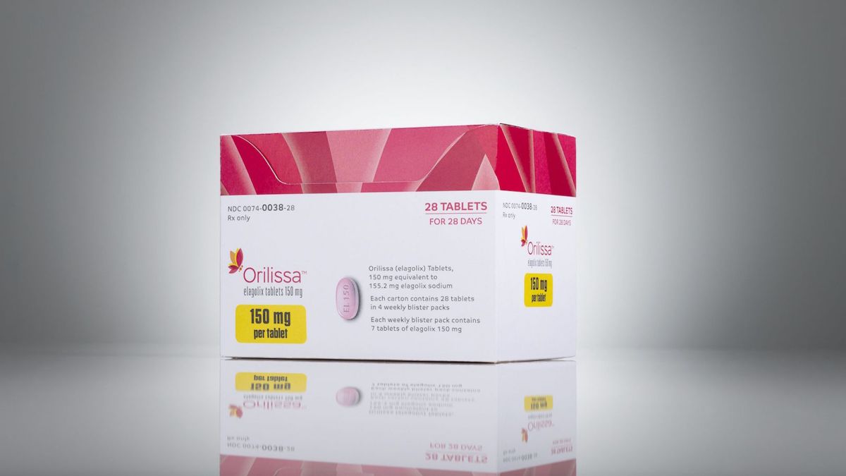 Le médicament Orilissa // Source : Abbvie Le médicament Orilissa // Source : Abbvie