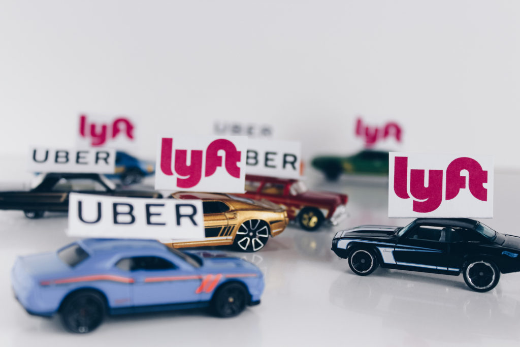 Uber vs Lyft // Source : Stock Catalog Uber vs Lyft // Source : Stock Catalog