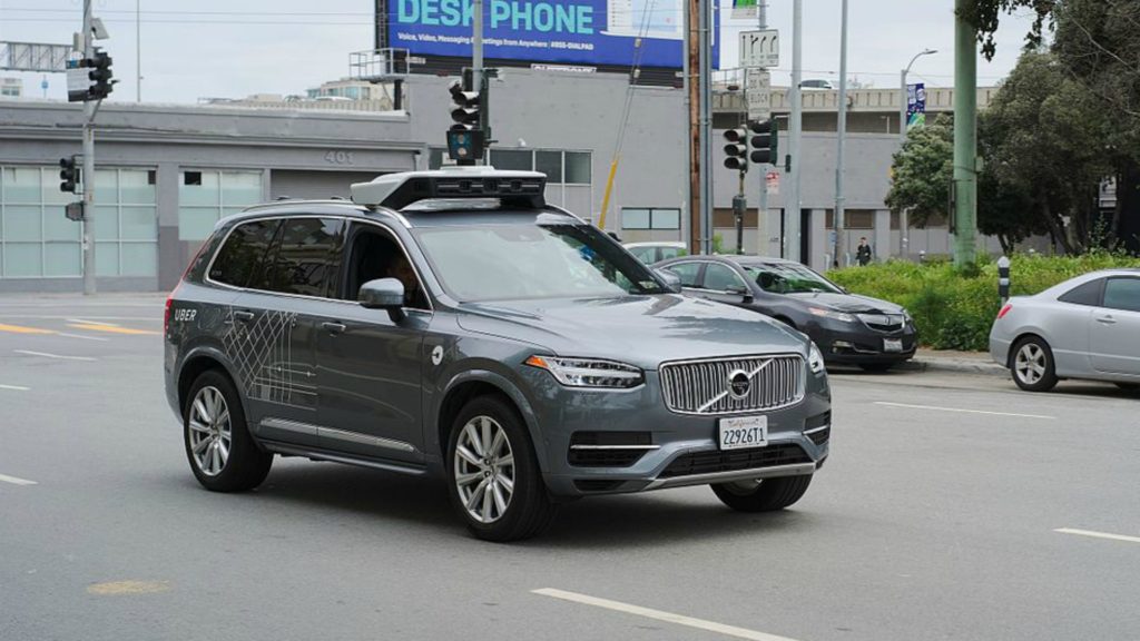 Un véhicule autonome Uber // Source : Wikimedia Commons Un véhicule autonome Uber // Source : Wikimedia Commons