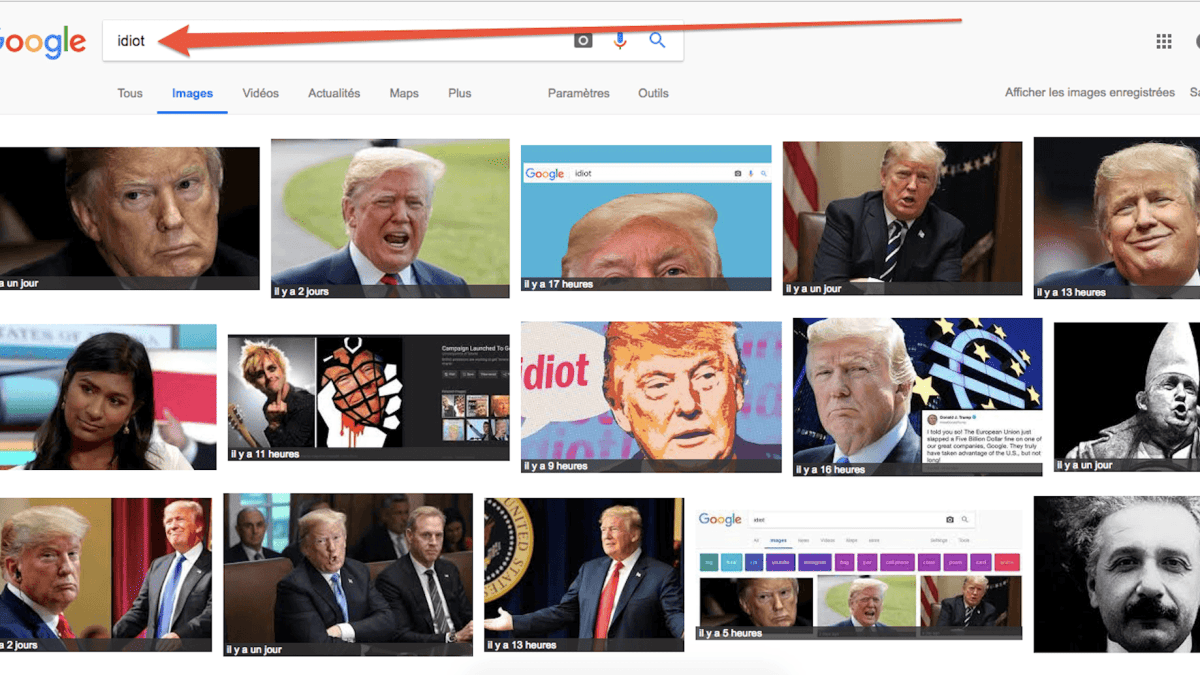 Capture d'écran de Google Images le 20 juillet 2018 depuis la France Capture d'écran de Google Images le 20 juillet 2018 depuis la France