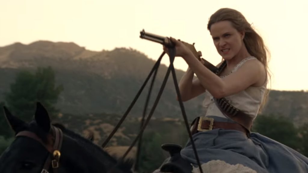 Capture d'écran "Westworld". HBO. Capture d'écran "Westworld". HBO.