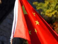 Le drapeau chinois. // Source : Patrick Denker