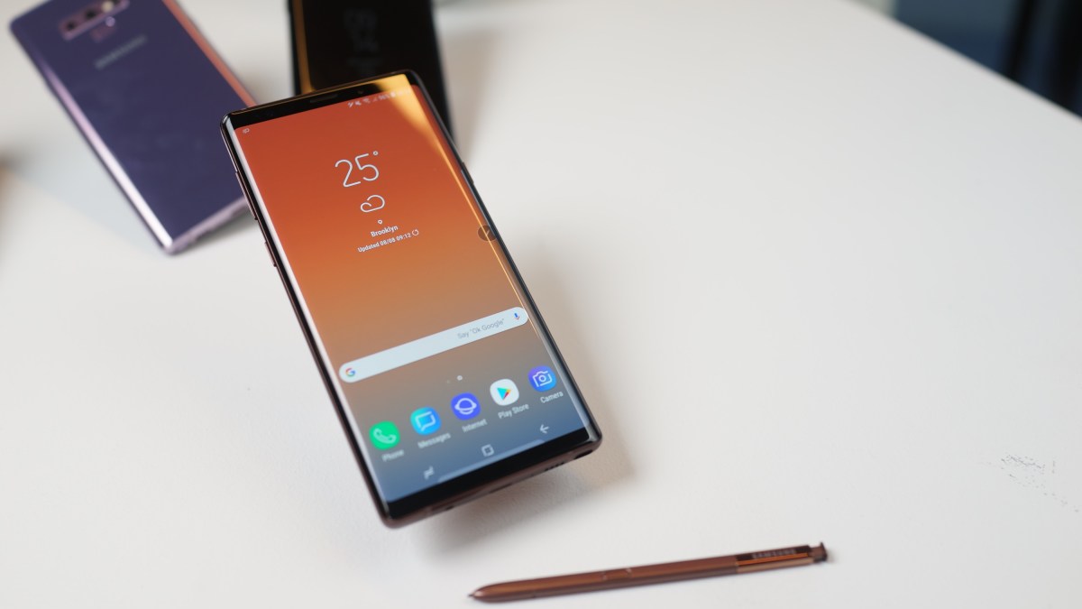 Galaxy Note 9 // Source : Ulrich Rozier pour Numerama Galaxy Note 9 // Source : Ulrich Rozier pour Numerama