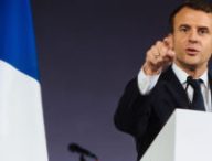 Emmanuel Macron. // Source : Mike Bloomberg