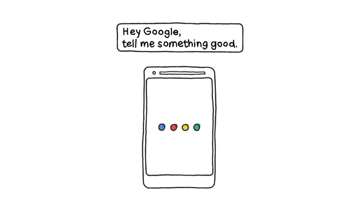 Hey Google bonne nouvelle Hey Google bonne nouvelle