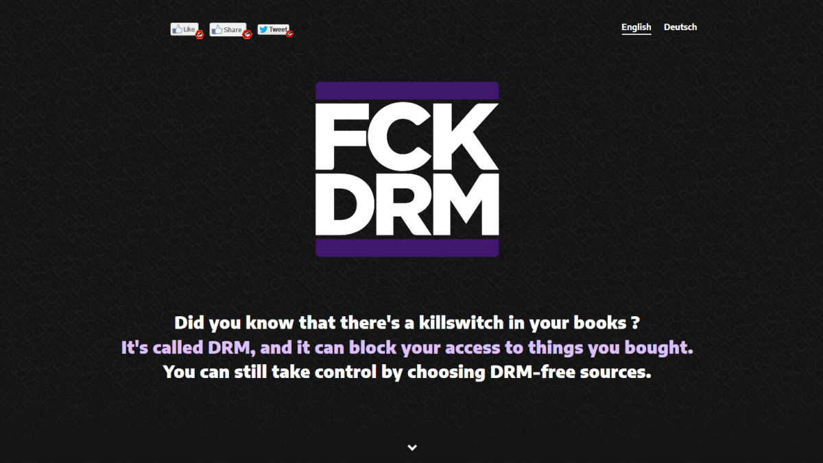 home FCK DRM home FCK DRM