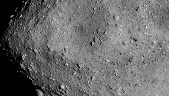 L'astéroïde Ryugu. // Source : JAXA