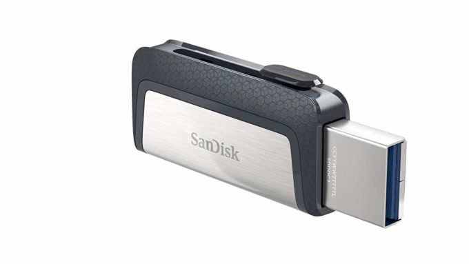 Sandisk SDDDC2-256G-G46 Clé USB 3.1 Type-C à Double Connectique Sandisk Ultra 256 Go Sandisk SDDDC2-256G-G46 Clé USB 3.1 Type-C à Double Connectique Sandisk Ultra 256 Go