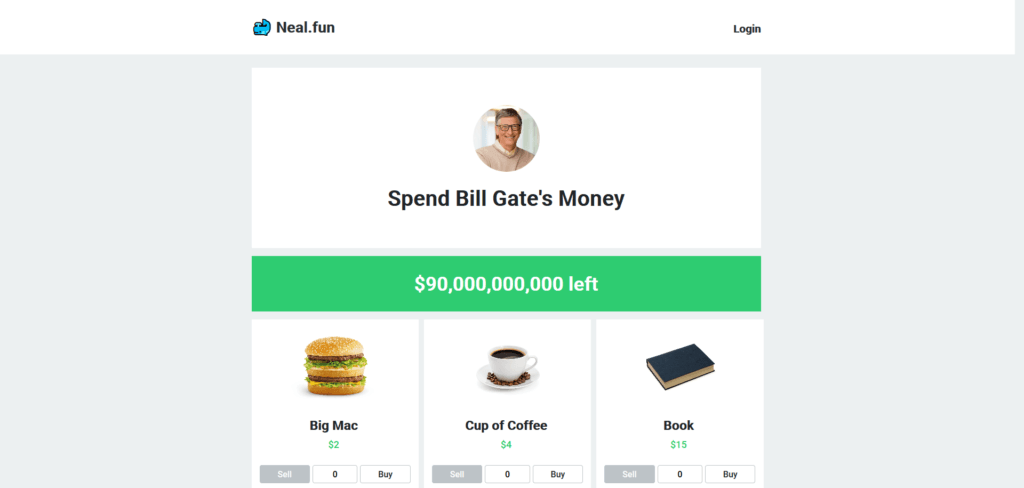 Spend Bill Gate’s Money Spend Bill Gate’s Money