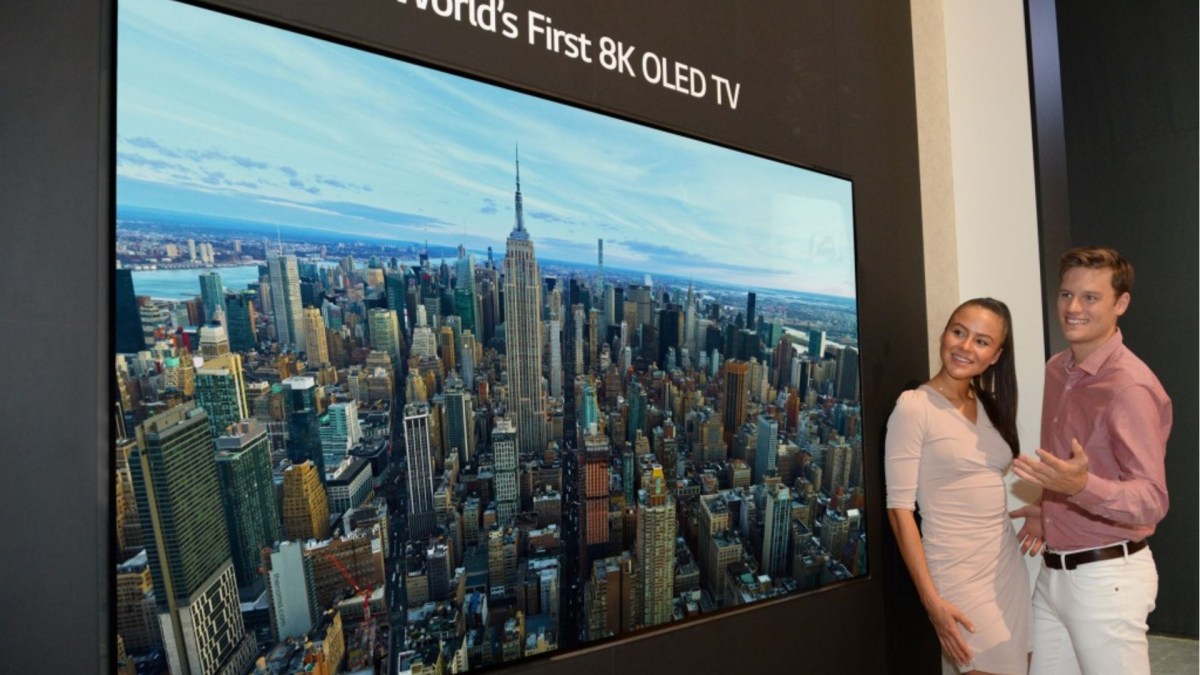 LG présente le OLED 8K // Source : LG LG présente le OLED 8K // Source : LG