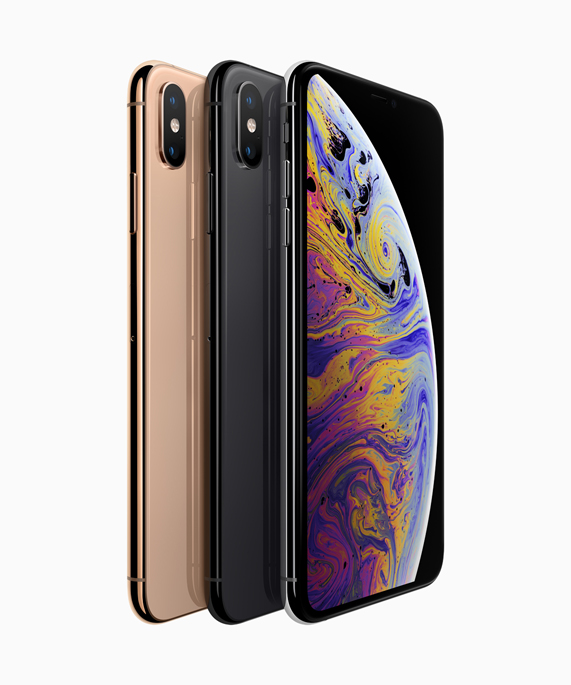 Les iPhone Xs // Source : Apple Les iPhone Xs // Source : Apple