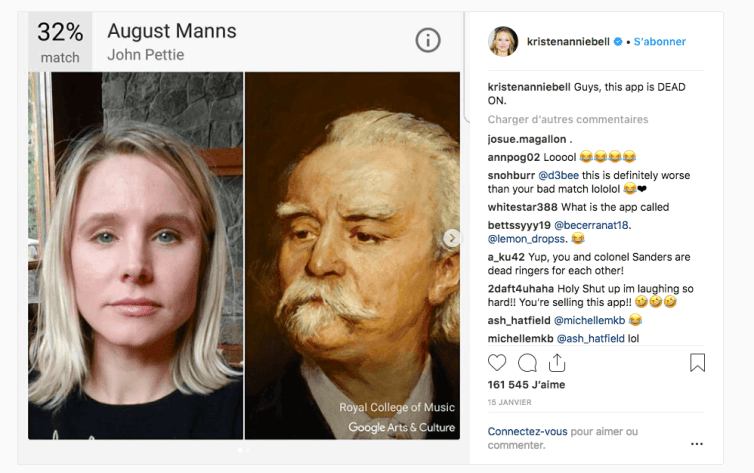 Capture d'écran d'un Instagram de Kristen Bell // Source : Instagram/Kristen Bell Capture d'écran d'un Instagram de Kristen Bell // Source : Instagram/Kristen Bell