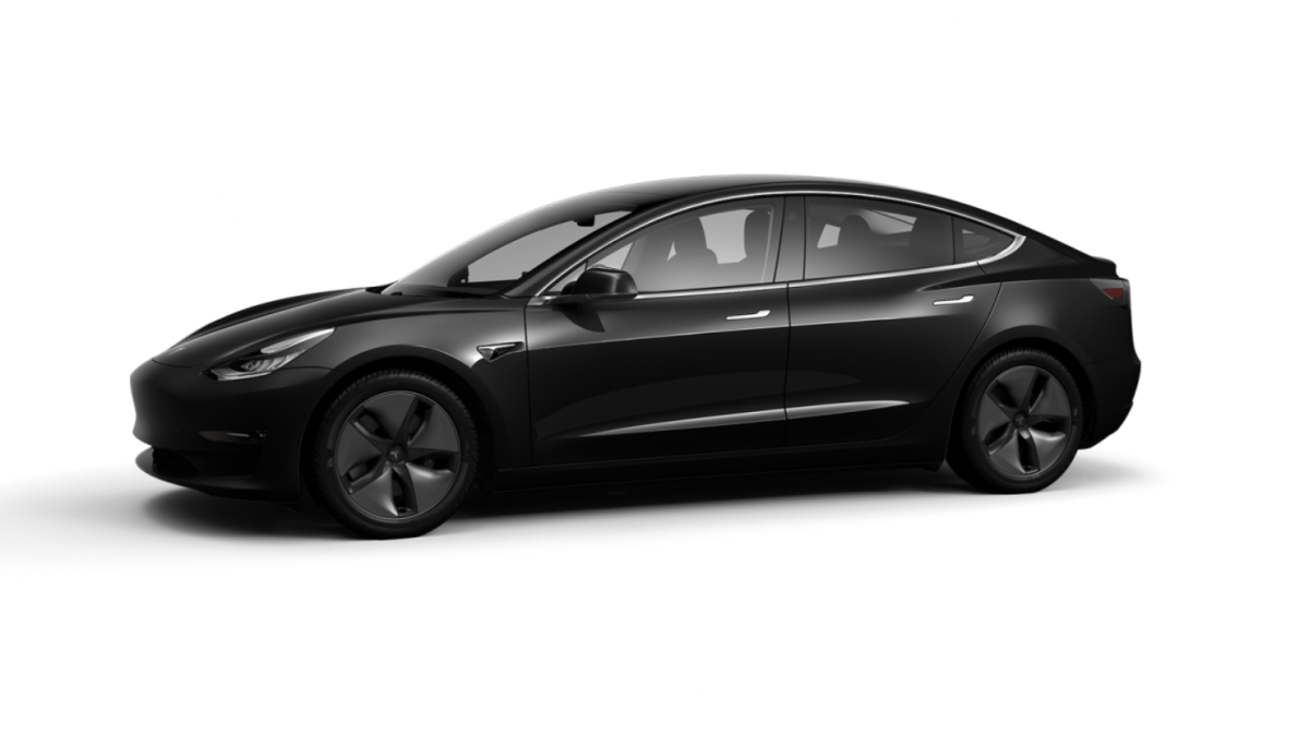 Model 3 noir obsidien // Source : Tesla Model 3 noir obsidien // Source : Tesla