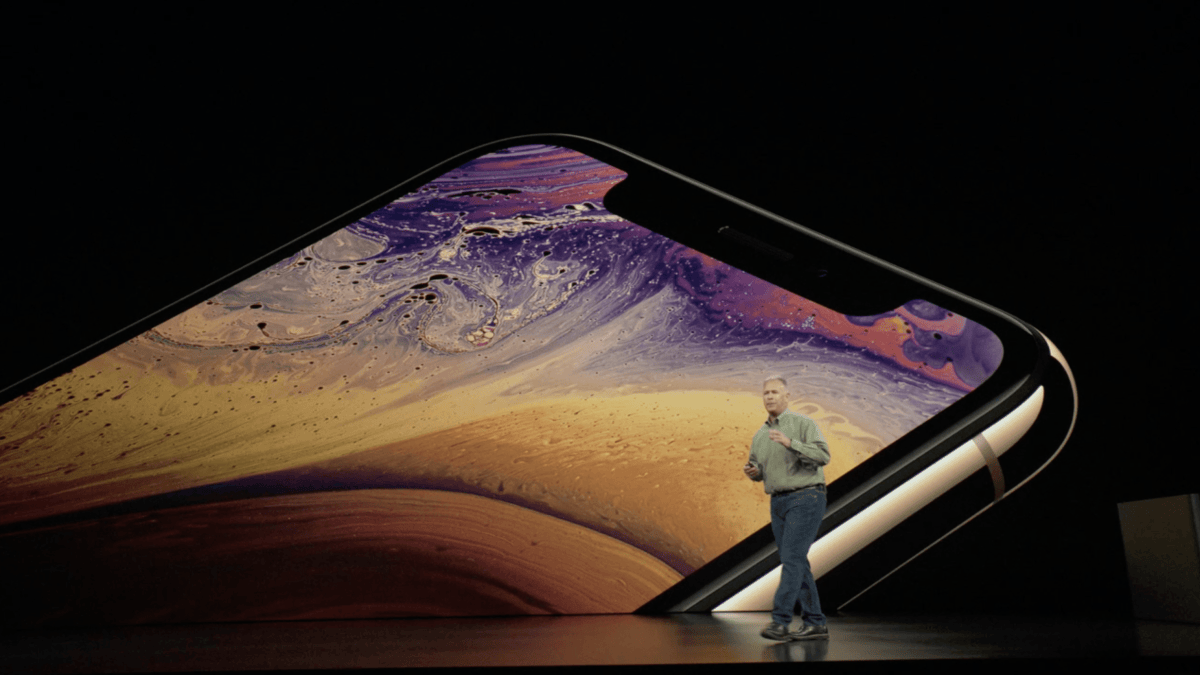 Présentation de l'iPhone Xs // Source : Apple Présentation de l'iPhone Xs // Source : Apple