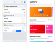 App Raccourcis dans l'Apple Store // Source : Apple