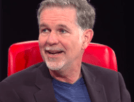 Reed Hastings chez Recode en 2017 // Source : YouTube/Recode