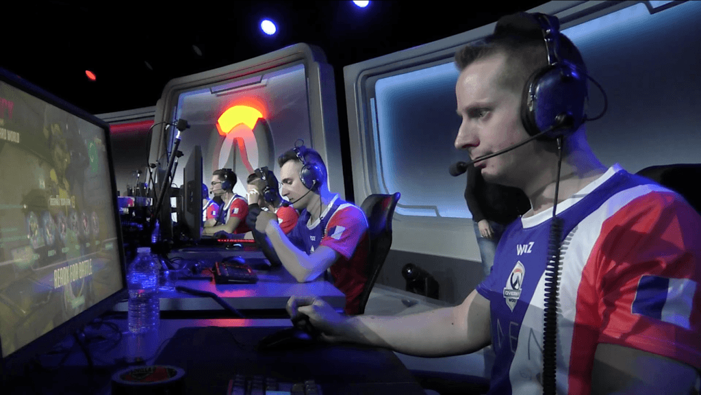L'équipe de France contre le Royaume-Uni // Source : Blizzard L'équipe de France contre le Royaume-Uni // Source : Blizzard