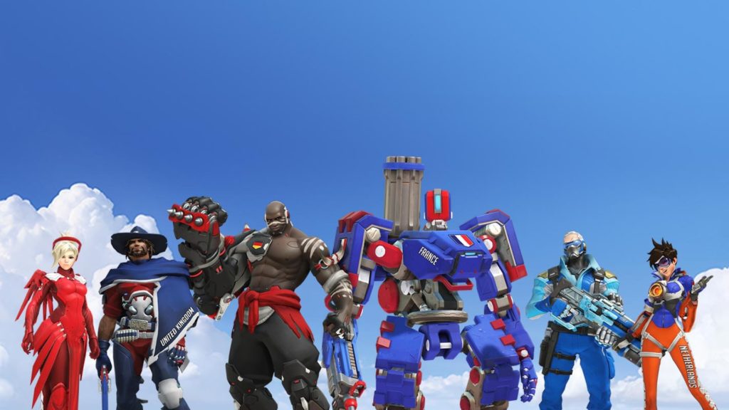 Equipe de France d'Overwatch // Source : Blizzard Equipe de France d'Overwatch // Source : Blizzard