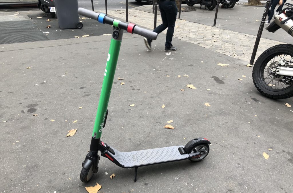 Une trottinette Bolt de Txfy // Source : Marie Turcan pour Numerama Une trottinette Bolt de Txfy // Source : Marie Turcan pour Numerama