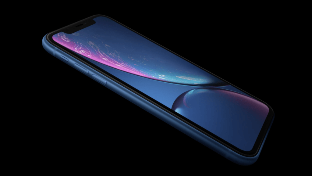 L'iPhone Xr en bleu // Source : Apple L'iPhone Xr en bleu // Source : Apple