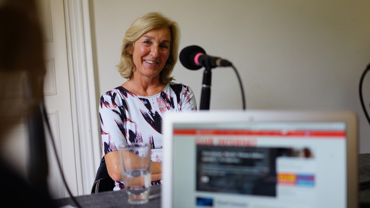Isabelle Falque-Pierrotin, dans nos locaux. // Source : Ulrich Rozier Isabelle Falque-Pierrotin, dans nos locaux. // Source : Ulrich Rozier