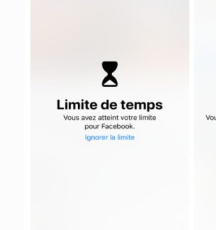 Limites d'app // Source : Numerama