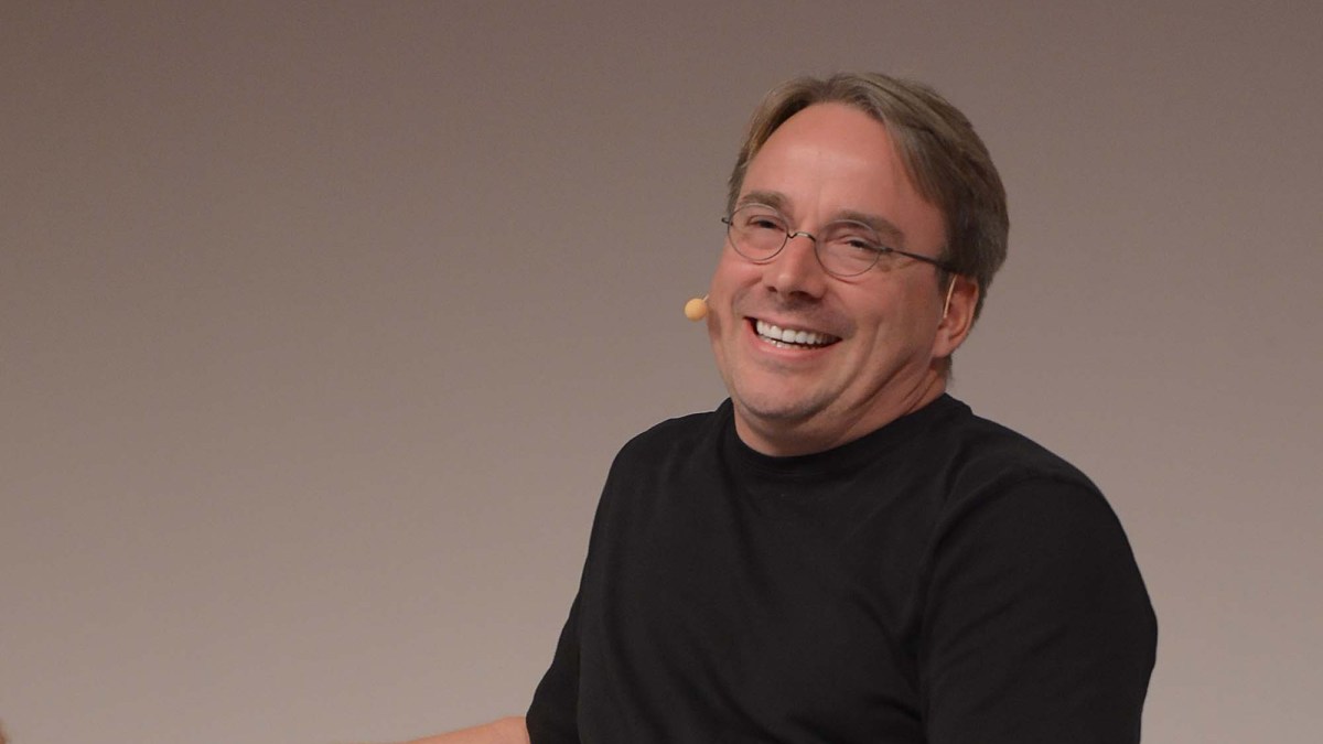 Linus Torvalds. // Source : Krd