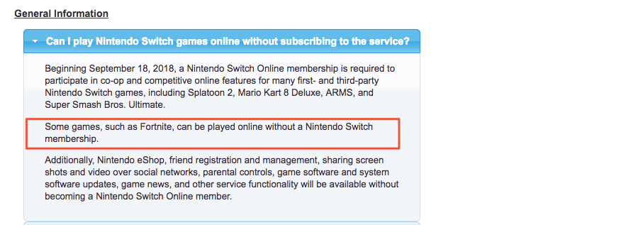 Nintendo Switch Online Service FAQ // Source : Nintendo Nintendo Switch Online Service FAQ // Source : Nintendo