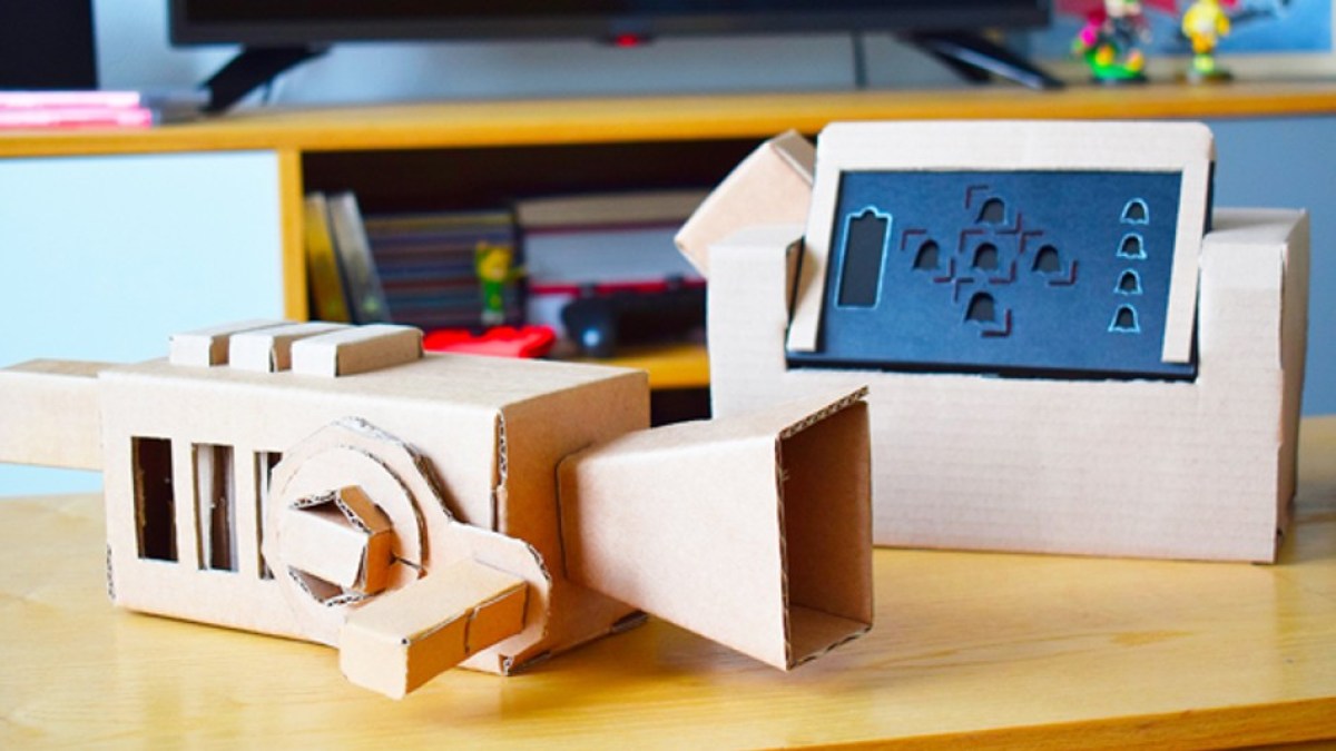 Nintendo Labo : kit chasseur de fantômes // Source : Nintendo Nintendo Labo : kit chasseur de fantômes // Source : Nintendo