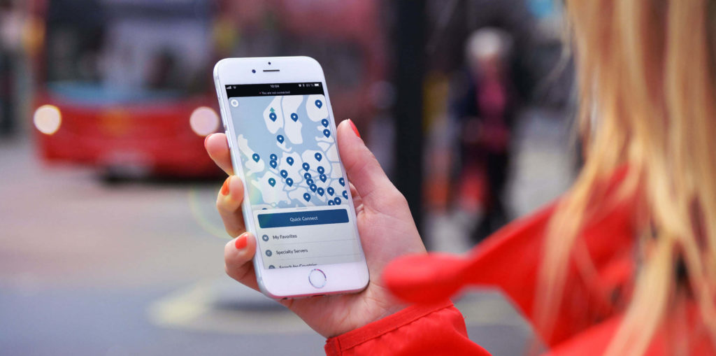 Application iOS // Source : NordVPN Application iOS // Source : NordVPN