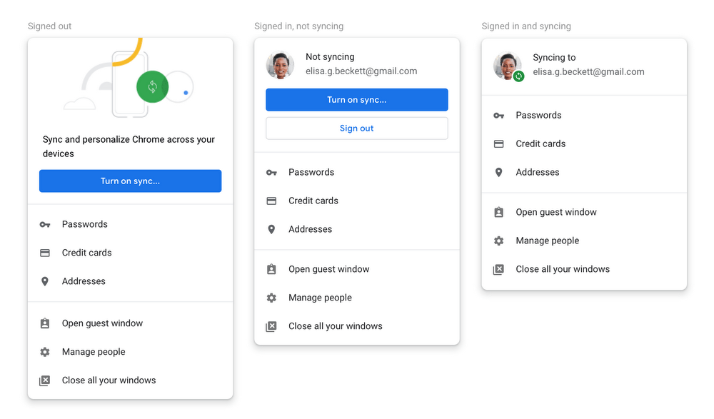Nouvelle UI Chrome 70 Nouvelle UI Chrome 70