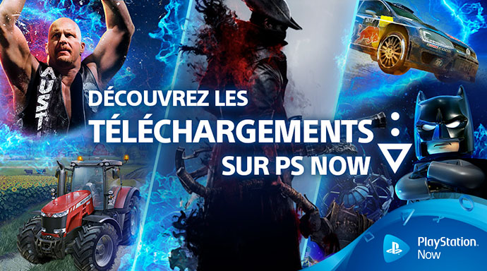 PlayStation Now // Source : Sony