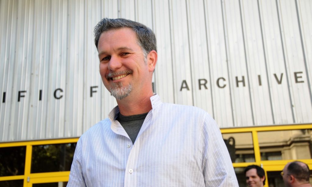Reed Hastings, le PDG de Netflix // Source : Flickr/CC/JD Lasica Reed Hastings, le PDG de Netflix // Source : Flickr/CC/JD Lasica