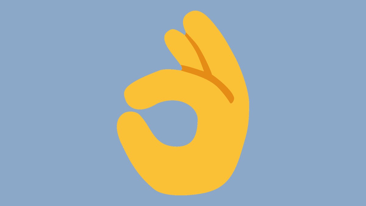 L'émoji "ok" reproduit ce signe de la main. // Source : Numerama L'émoji "ok" reproduit ce signe de la main. // Source : Numerama