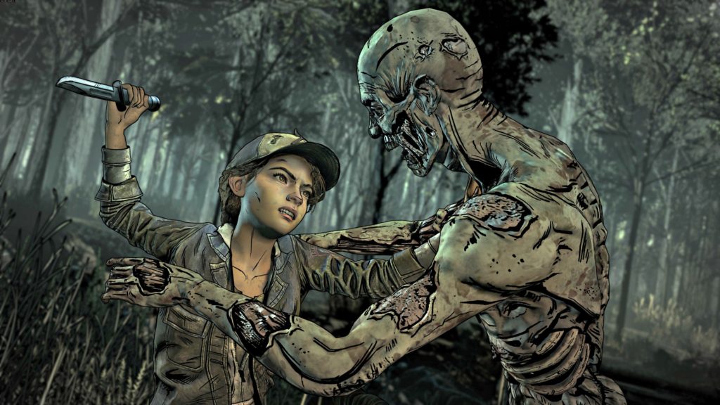 Le jeu point and click The Walking Dead // Source : Telltale Games Le jeu point and click The Walking Dead // Source : Telltale Games