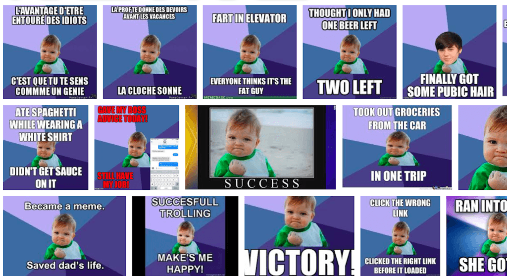 Une recherche Google du "successful kid" // Source : Google Une recherche Google du "successful kid" // Source : Google