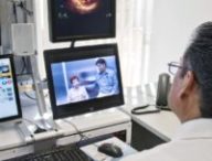 Une consultation en télémédecine. // Source : Intel Free Press