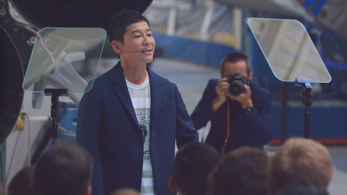 Yusaku Maezawa. // Source : SpaceX Yusaku Maezawa. // Source : SpaceX
