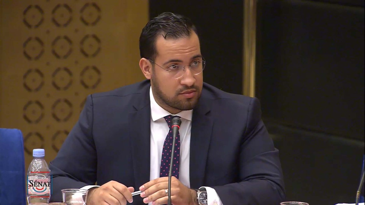 Alexandre Benalla. // Source : Sénat Alexandre Benalla. // Source : Sénat