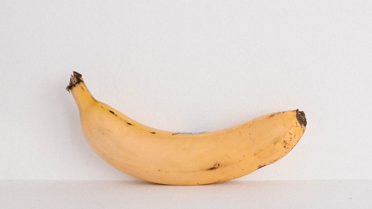 Une banane. // Source : Pexels/CC/Andreea Ch (photo recadrée) Une banane. // Source : Pexels/CC/Andreea Ch (photo recadrée)