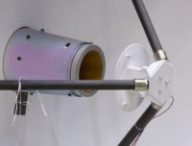 Détaile d'une antenne sur BepiColombo. // Source : Alexander Stirn