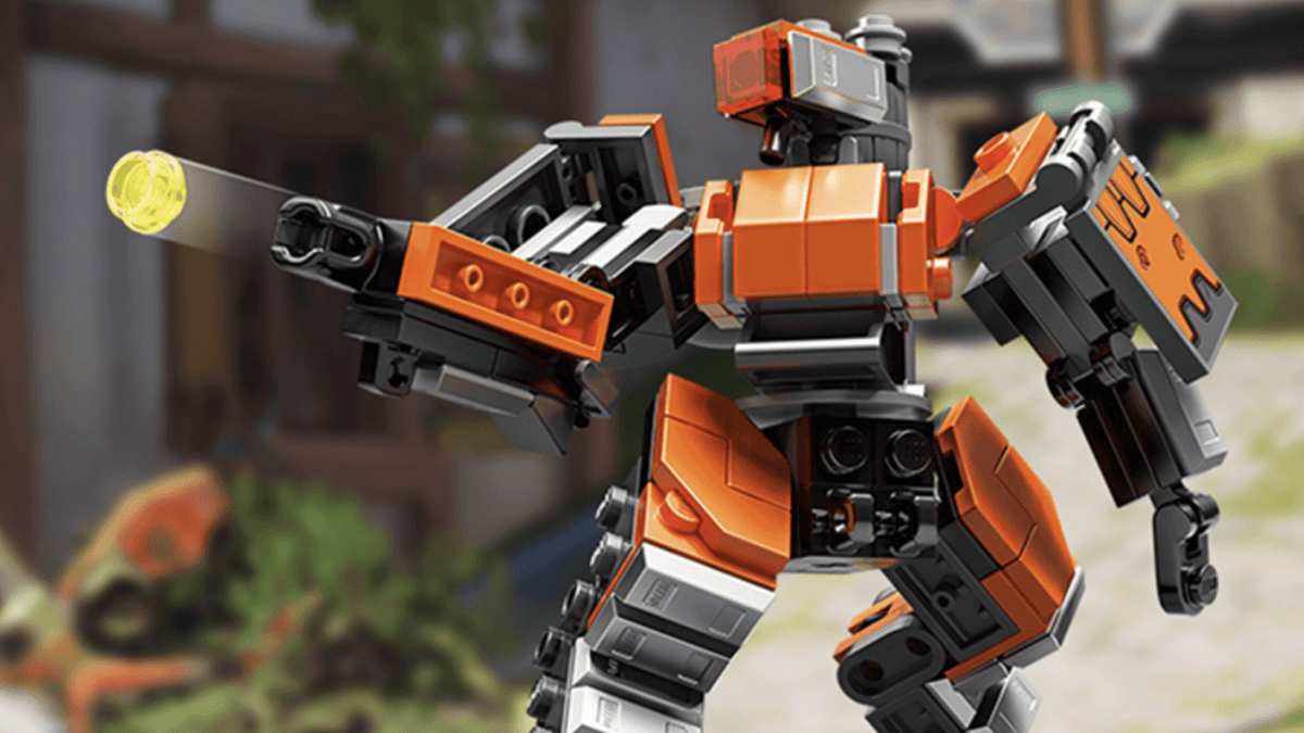 LEGO Overwatch Bastion // Source : Blizzard LEGO Overwatch Bastion // Source : Blizzard