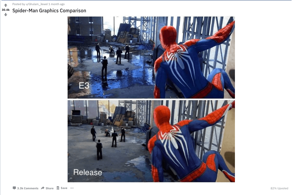 Post de Reddit du 30 août 2018 // Source : Reddit Post de Reddit du 30 août 2018 // Source : Reddit