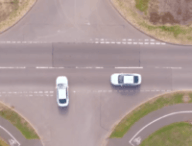 Ford a présenté l'IPM a système embarqué de gestion des intersections, pour véhicules autonomes. // Source : Youtube - Ford